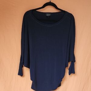 Eva Varro Midnight Blue Long Sleeve Top